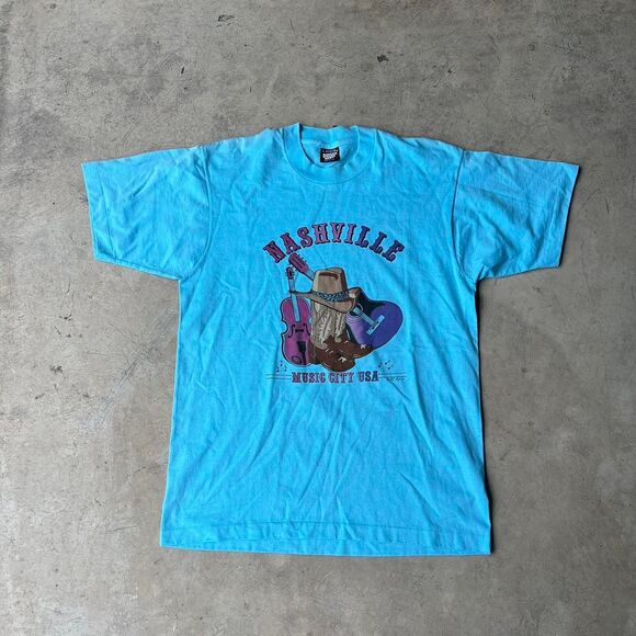 Other - Nashville Country Music City USA 1990s Large Mens Promo tee